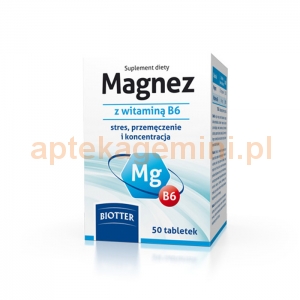 DIAGNOSIS Magnez z witaminą B6, 50 tabletek