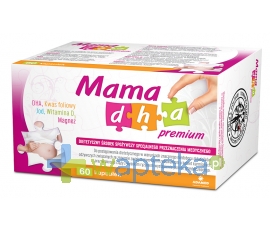 Adamed MamaDHA Premium, 60 kapsułek