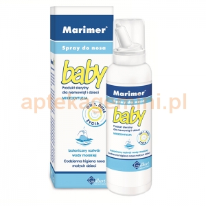 SANOFI Marimer Baby, woda morska, spray izotoniczny do nosa, dla dzieci od urodzenia, 100ml