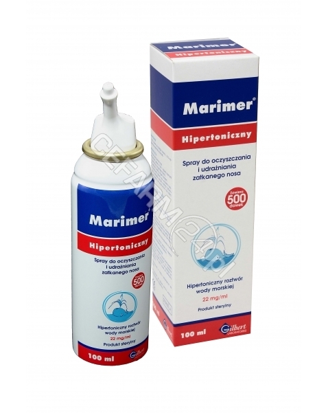 SANOFI Marimer hipertoniczny spray do oczyszczania i udrażniania zatkanego nosa 100 ml