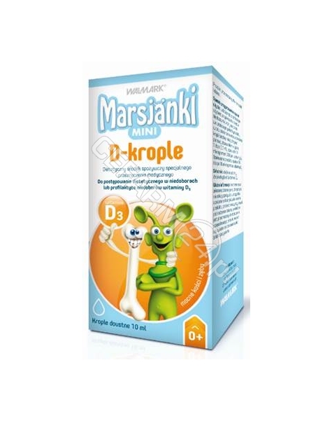 WALMARK Marsjanki mini D-krople doustne 10 ml