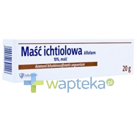 AFLOFARM FARMACJA POLSKA SP. Z O.O. Maść Ichtiolowa 20 g Aflofarm