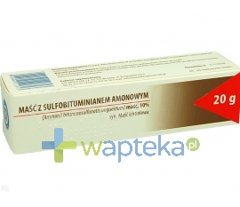 HASCO-LEK PPF Maść ichtiolowa (z sulfobituminianem amonowym) 20g HASCO