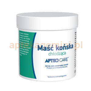 SYNOPTIS PHARMA Maść końska chłodząca, ApteoCare, żel, 250ml