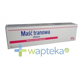 AFLOFARM FARMACJA POLSKA SP. Z O.O. Maść tranowa 20 g AFLOFARM