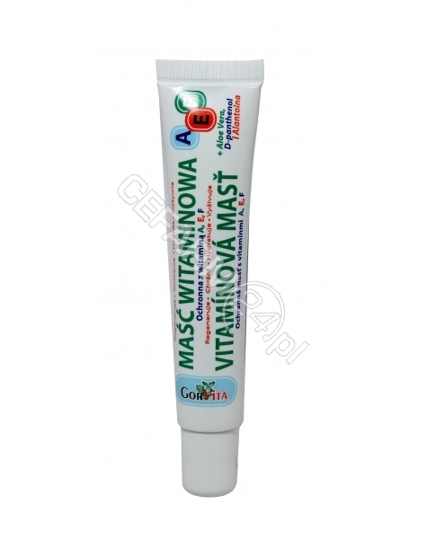 GORVITA Maść witaminowa (ochronna z witaminą a, e, f) 20 ml