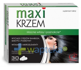 ZAKŁADY FARM. COLFARM Maxi Krzem 30 kapsułek COLFARM