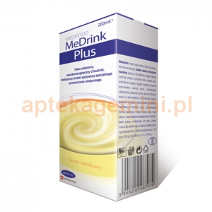 PHARMABEST MeDrink Plus, smak waniliowy, 200ml