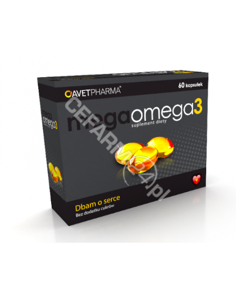 AVET Mega omega-3 x 60 kaps