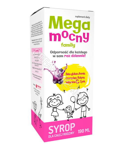 TACTICA Megamocny familly syrop 190 ml