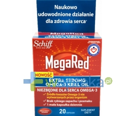 RECKITT BENCKISER (POLAND) S.A. Megared Extra Strong Omega-3 Krill Oil 20 kapsułek