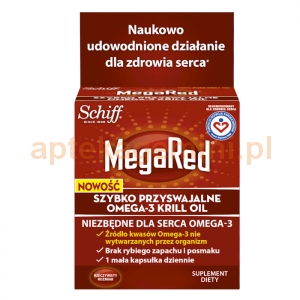 RECKITT BENCKISER Megared Omega 3 Krill Oil, 60 kapsułek