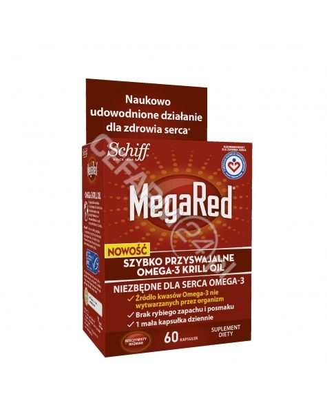 RECKITT BENC MegaRed omega-3 krill oil x 60 kaps