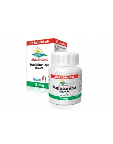 LEK-AM Melatonina 5 mg x 30 tabl