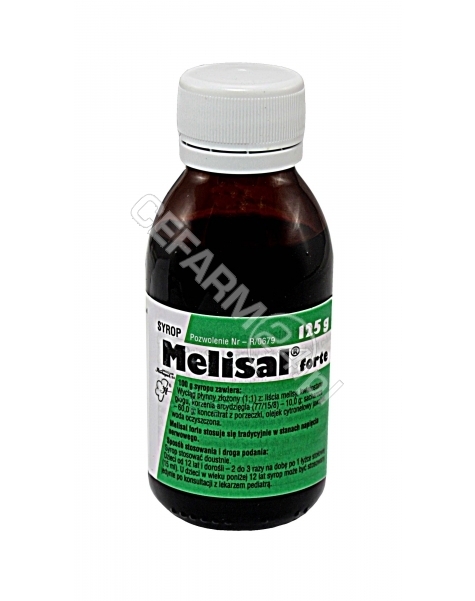 HERBAPOL WRO Melisal forte syrop 125 g