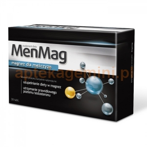 Aflofarm MenMAG, magnez dla mężczyzn, 30 tabletek