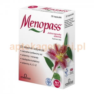 RADA Menopass, 30 kapsułek