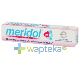 RADA SP.J.A.RUTKOWSKI MERIDOL Halitosis Żel/pasta do zębów i języka 75ml