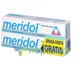 RADA SP.J.A.RUTKOWSKI MERIDOL Pasta do zębów 75 ml + druga pasta gratis 75ml