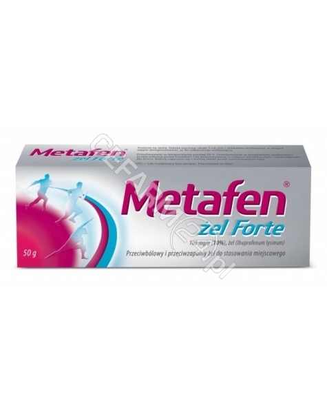 MEDANA PHARM Metafen żel forte 100 mg/g 50 g