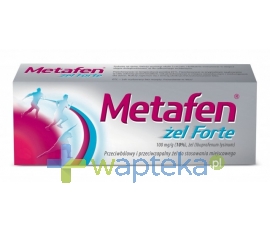 MEDANA PHARMA SPÓŁKA AKCYJNA Metafen żel Forte 100g