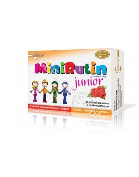 BIGGARDEN Minirutin junior x 16 tabl do ssania