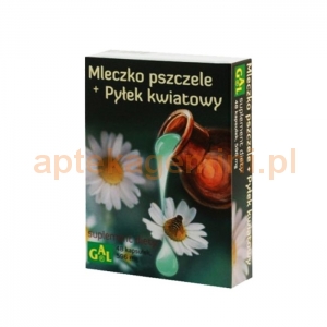 Gal Mleczko pszczele + pyłek kwiatowy, 48 kapsułek