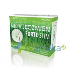 AVET PHARMA S.K.A Młody Jęczmień Forte Slim 60 Tabletek