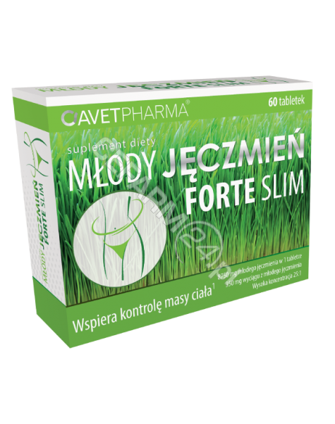 AVET Młody jęczmień forte slim x 60 tabl