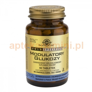 SOLGAR Modulatory Glukozy, Solgar, 60 tabletek