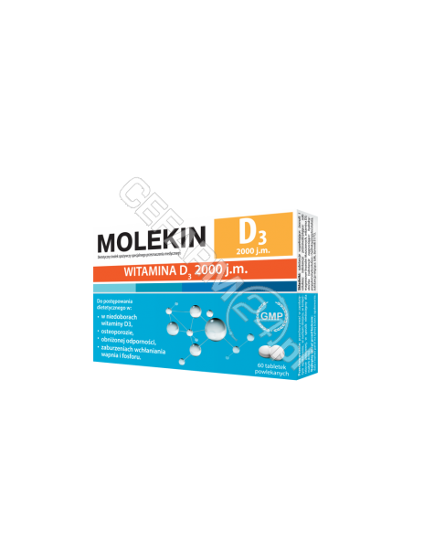 NP PHARMA Molekin d3 2 000 j.m. x 60 tabl powlekanych