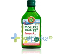 AXELLUS MOLLERS Tran norweski 50+ aromat cytrynowy 250 ml