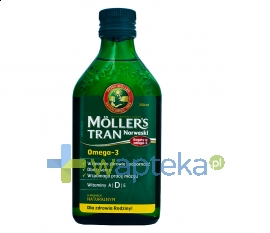 PETER MOLLER MOLLERS Tran norweski naturalny płyn 250 ml