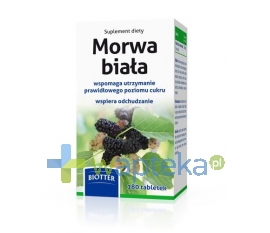 DIAGNOSIS S.A. Morwa biała 0,12 g 180 tabletek BIOTTER
