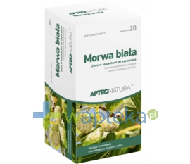 SYNOPTIS PHARMA SP. Z O.O. Morwa biała APTEO NATURA 20 saszetek