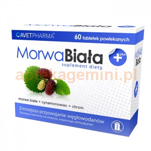 AVET PHARMA S.K.A Morwa Biała Plus 60 tabletek