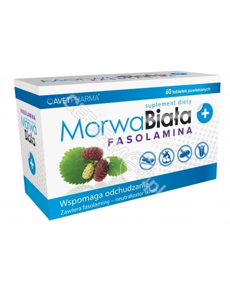 AVET Morwa biała plus fasolamina x 60 tabl