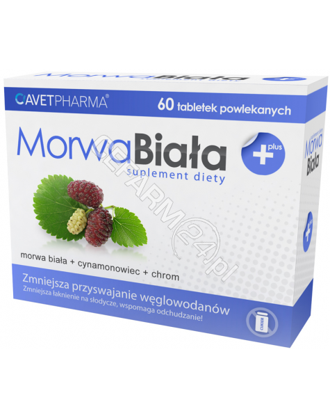 AVET Morwa biała plus x 60 tabl