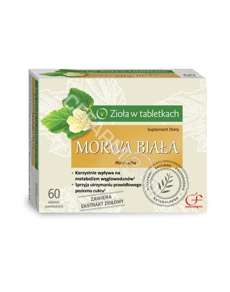 COLFARM Morwa biała x 120 tabl powlekanych (Colfarm)