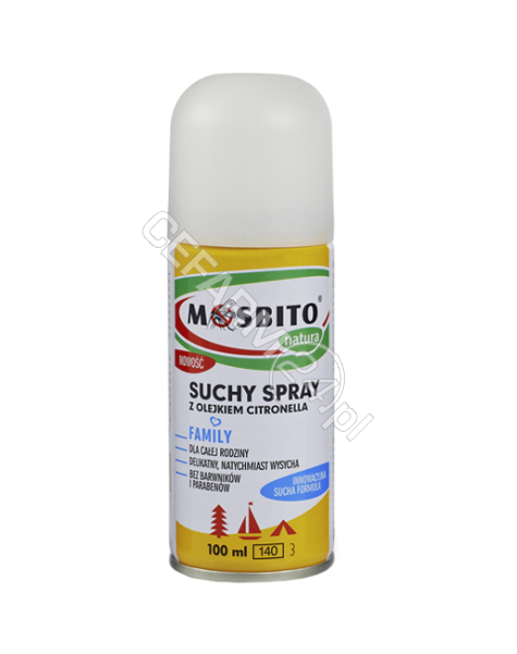 VERCO Mosbito Natura suchy spray z olejkiem Citronella 100ml