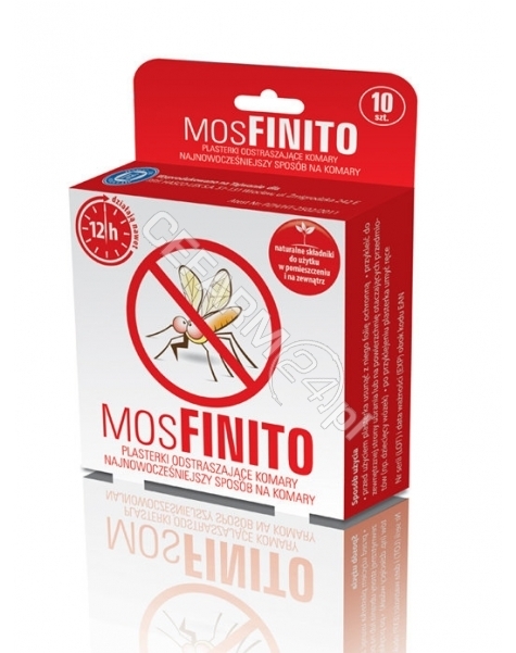 HASCO-LEK Mosfinito plasterki odstarszające komary x 10 szt
