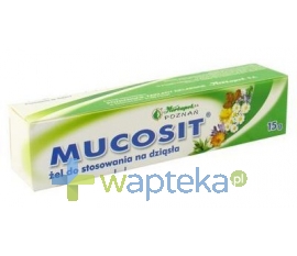 HERBAPOL-POZNAN S.A. Mucosit żel do stosowania na dziąsła 15 g