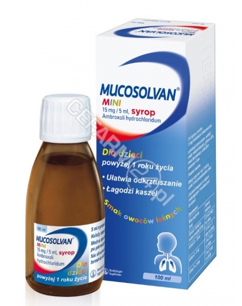BOEHRINGER I Mucosolvan Mini syrop 15 mg/5 ml 100 ml