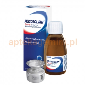 BOEHRINGEN INGELHEIM MARKETING SP. Z O.O. Mucosolvan syrop 30mg/5ml 100ml