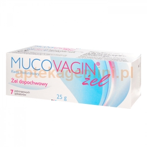 VERCO Mucovagin, żel dopochwowy, 25g + 7 aplikatorów