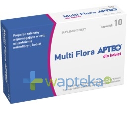 SYNOPTIS PHARMA SP. Z O.O. Multi Flora APTEO dla kobiet 10 kapsułek