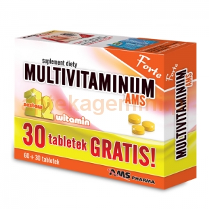 AMS PHARMA Multivitaminum AMS Forte, 90 tabletek