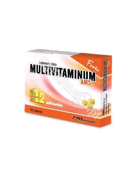 AMS PHARMA Multivitaminum AMS Forte x 30 tabl