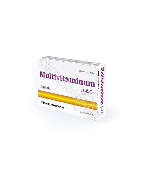 HECPHARMA Multivitaminum HEC x 50 tabl