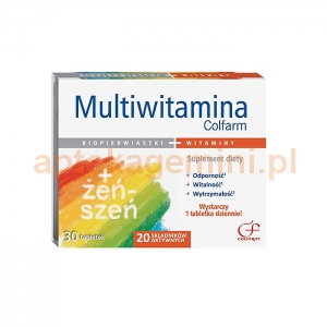 COLFARM Multiwitamina, 30 tabletek